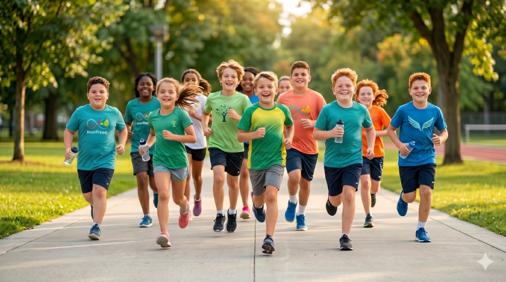 Kids Running